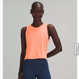 NEW LULULEMON TRAIN TO BE TANK (ORIGINAL VERSION) - ORANGE SODA